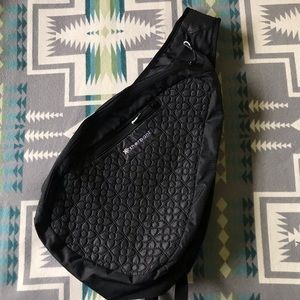 Sherpani teardrop shaped sling pack